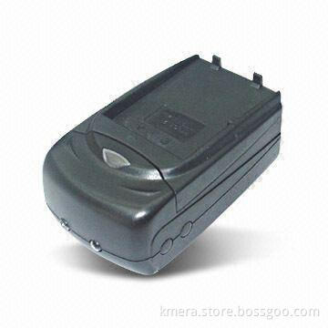 Digital Camera Battery Charger with Eight-in-one Multi-function and 800mA DC Maximum Output Current
